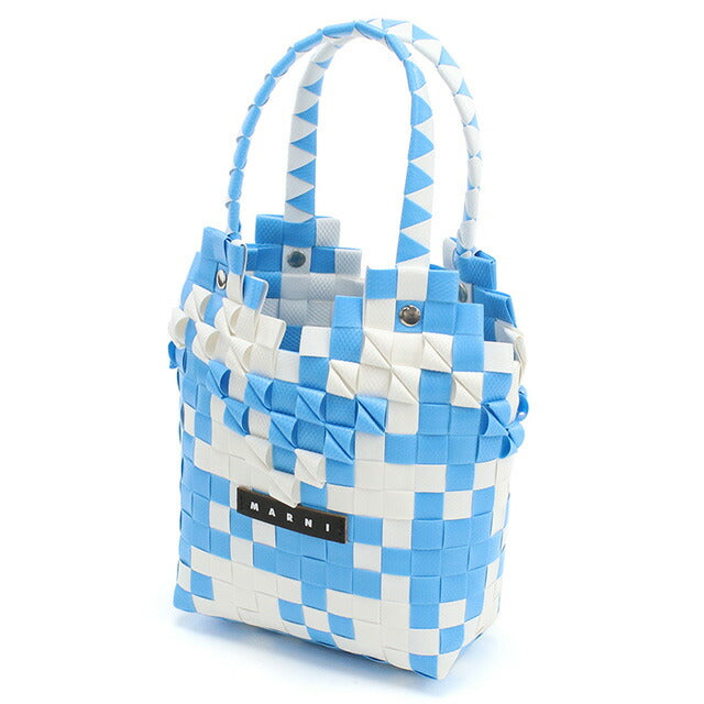 マルニ トートバッグ レディース ブランド MARNI コロンビア M00637 ブルー系 ホワイト系 バッグ MRNM00637031