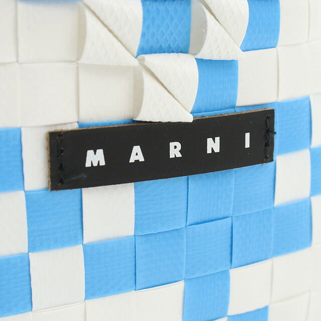 マルニ トートバッグ レディース ブランド MARNI コロンビア M00637 ブルー系 ホワイト系 バッグ MRNM00637031