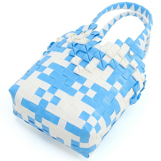 マルニ トートバッグ レディース ブランド MARNI コロンビア M00637 ブルー系 ホワイト系 バッグ MRNM00637031