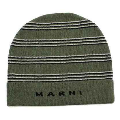 マルニ ニットキャップ ベビー ブランド MARNI M01238 グリーン 帽子 選べるモデル MRNM01238B