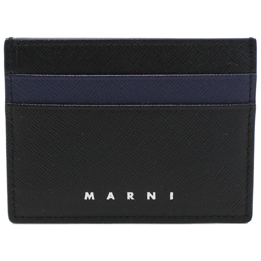 マルニ カードケース メンズ レザー イタリア PFMI0002L4 ブラック ネイビー 財布 MRNPFMI0002L4011
