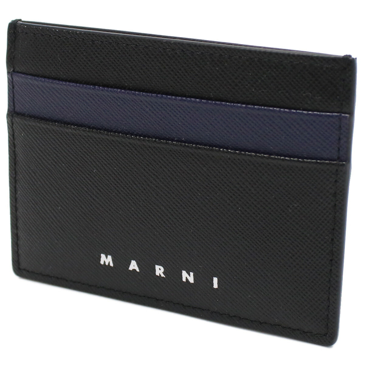 マルニ カードケース メンズ レザー イタリア PFMI0002L4 ブラック ネイビー 財布 MRNPFMI0002L4011