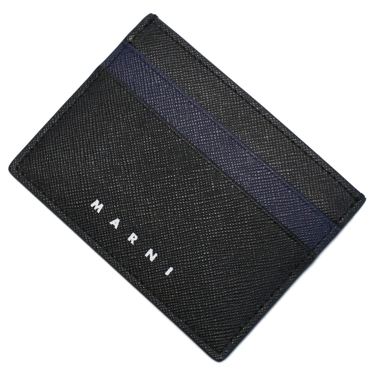 マルニ カードケース メンズ レザー イタリア PFMI0002L4 ブラック ネイビー 財布 MRNPFMI0002L4011