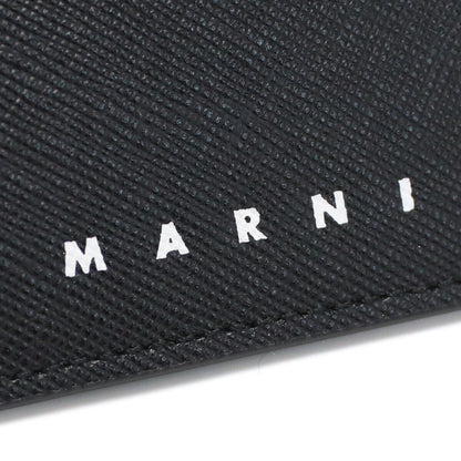 マルニ カードケース メンズ レザー イタリア PFMI0002L4 ブラック ネイビー 財布 MRNPFMI0002L4011