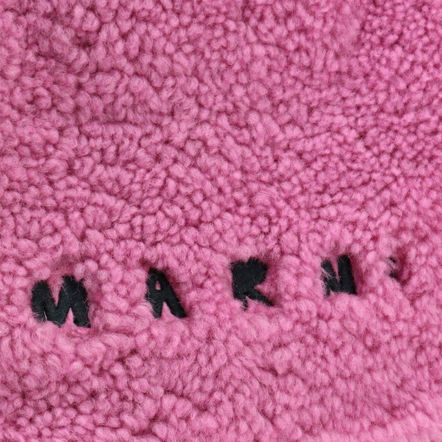 Marni 手提包女式小羊皮，皮革意大利 SHMP0018L1 白色包 MRNSHMP0018L1041