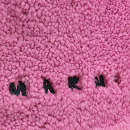 Marni 手提包女式小羊皮，皮革意大利 SHMP0018L1 白色包 MRNSHMP0018L1041