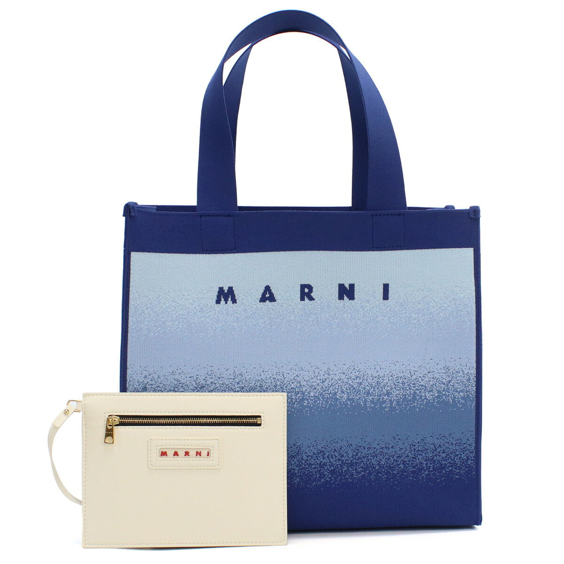 マルニ トートバッグ レディース ポリエステル イタリア SHMP0076A5 ブルー系 バッグ MRNSHMP0076A5011
