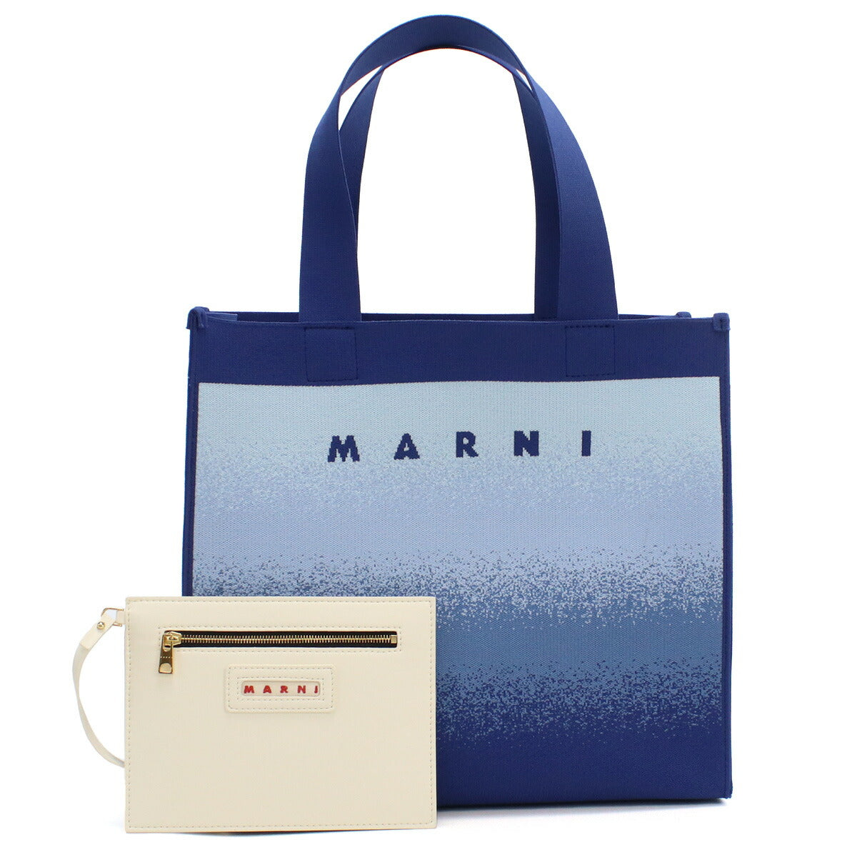 マルニ トートバッグ レディース ポリエステル イタリア SHMP0076A5 ブルー系 バッグ MRNSHMP0076A5011