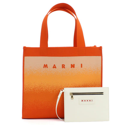 マルニ トートバッグ レディース ポリエステル イタリア SHMP0076A5 オレンジ系 バッグ MRNSHMP0076A5021