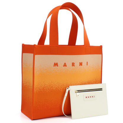 マルニ トートバッグ レディース ポリエステル イタリア SHMP0076A5 オレンジ系 バッグ MRNSHMP0076A5021