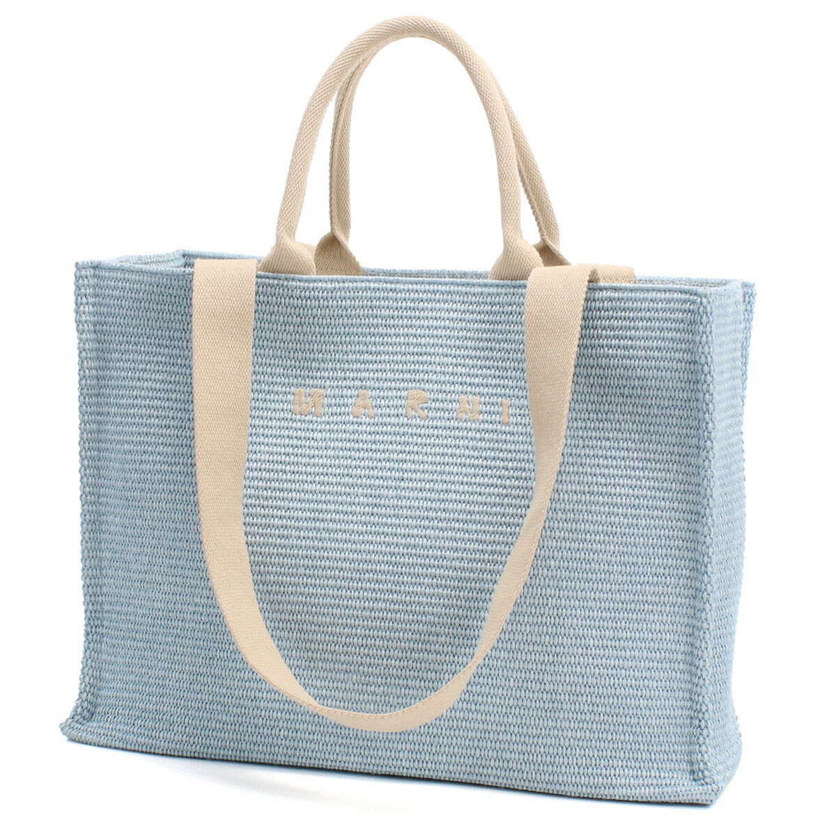 マルニ カゴバッグ レディース コットン52% ナイロン48% イタリア SHMP0078U0 ブルー系 バッグ MRNSHMP0078U0031