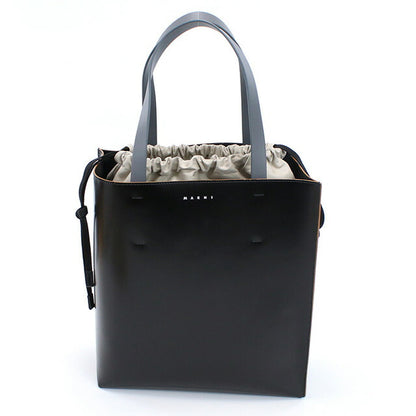 マルニ トートバッグ レディース ブランド MARNI レザー イタリア SHMPV02Y02 ブラック マルチカラー バッグ MRNSHMPV02Y02011