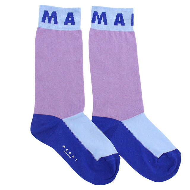 マルニ ソックス レディース ブランド MARNI SKMC0120Q1 パープル系 マルチカラー ウェア 選べるモデル MRNSKMC0120Q1A