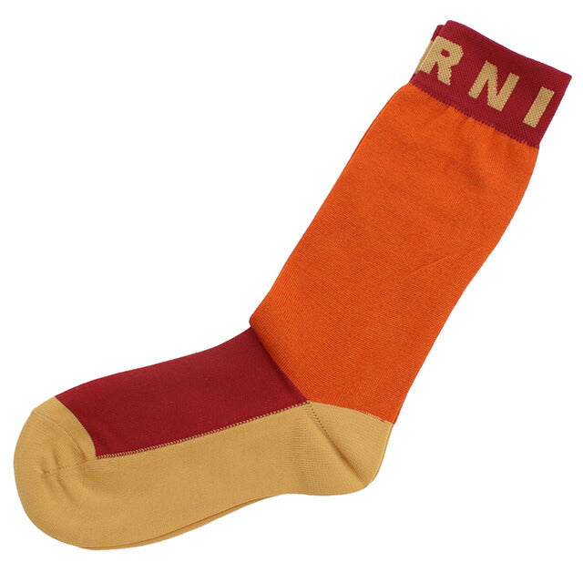 Marni Socks for Women Brand MARNI SKMC0120Q1 Orange Multicolor Wear Choose from Models MRNSKMC0120Q1B
