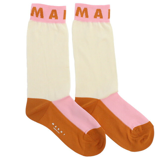 マルニ ソックス レディース ブランド MARNI SKMC0120Q1 ホワイト系 マルチカラー ウェア 選べるモデル MRNSKMC0120Q1C