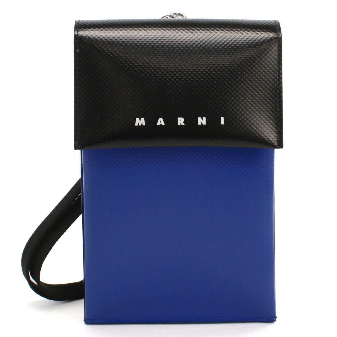 マルニ ポシェット メンズ ポリエステル イタリア TEMI0004A4 ブルー系 ブラック バッグ MRNTEMI0004A4011