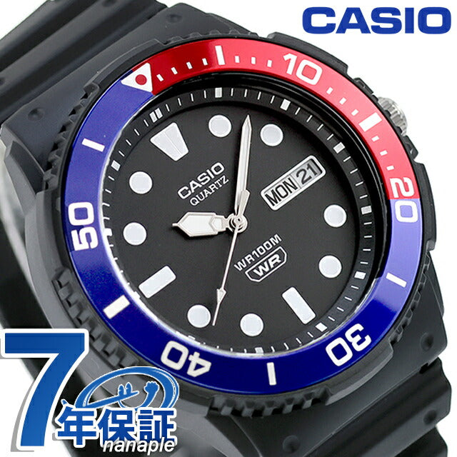 カシオ チープカシオ CASIO クォーツ 電池式 MRW-230H-1E2V スタンダード 海外モデル メンズ チプカシ 腕時計 ブランド カシオ casio アナログ ブラック 黒 MRW-230H-1E2VDF