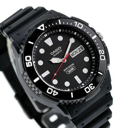 \父亲节礼物套装/ Casio 廉价卡西欧 卡西欧 石英电池供电 FD-MRW-230H 标准海外型号男士 Chipkashi 手表品牌卡西欧 卡西欧 模拟黑色黑色可选型号礼物实用 30 岁 40 岁丈夫