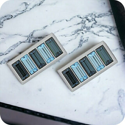 ミラショーン カフス Mila schon メンズ MS03072 シルバー ブルー アクセサリー 記念品 プレゼント ギフト MS03072