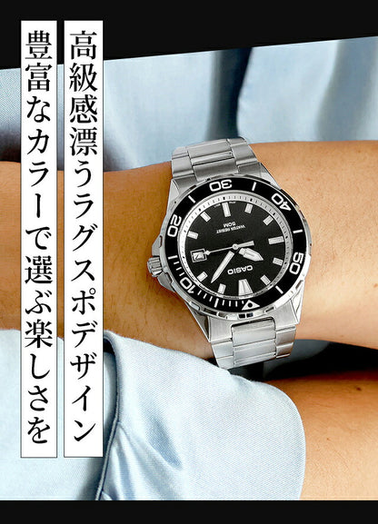 カシオ チープカシオ CASIO スタンダード クォーツ 電池式 MTD-145 海外モデル メンズ チプカシ 腕時計 ブランド アナログ ブラック ブルー グリーン シルバー 黒 選べるモデル おしゃれ 防水 小さい 軽い かわいい プレゼント 実用的