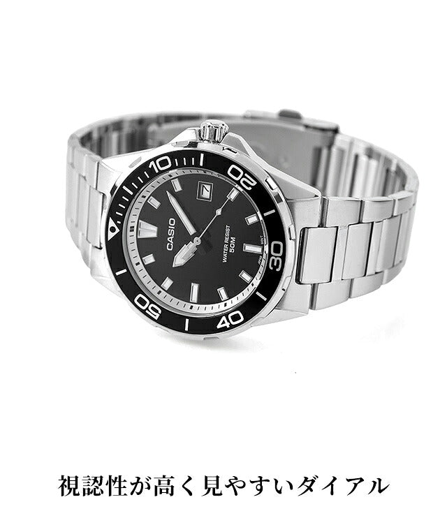 カシオ チープカシオ CASIO スタンダード クォーツ 電池式 MTD-145 海外モデル メンズ チプカシ 腕時計 ブランド アナログ ブラック ブルー グリーン シルバー 黒 選べるモデル おしゃれ 防水 小さい 軽い かわいい プレゼント 実用的