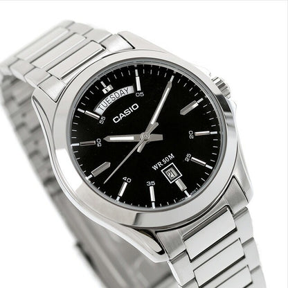 ＼父の日 ギフトセット／ カシオ チープカシオ CASIO クォーツ 電池式 FD-MTP-1370D スタンダード 海外モデル メンズ チプカシ 腕時計 ブランド カシオ casio アナログ ブラック シルバー 黒 選べるモデル プレゼント 実用的 70代 見やすい