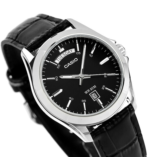 \父亲节礼物套装/ Casio 廉价卡西欧 卡西欧 石英电池供电 FD-MTP-1370L 标准海外型号男士 Chipkashi 手表品牌卡西欧 卡西欧 模拟黑银黑可选型号礼物实用30多岁40多岁老公