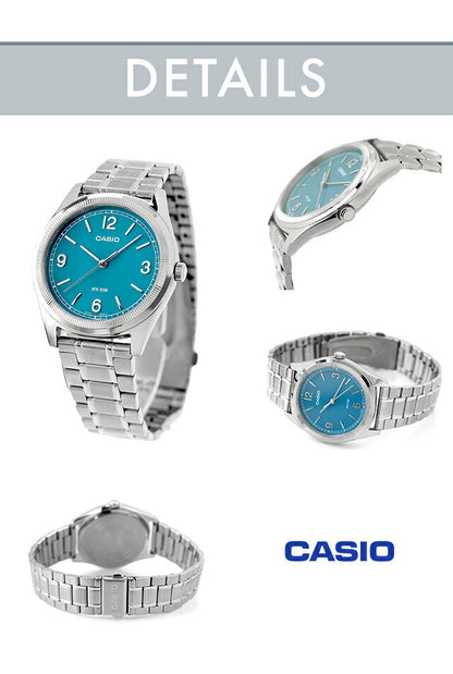 カシオ チープカシオ CASIO スタンダード クォーツ 電池式 MTP-B210 海外モデル ユニセックス チプカシ メンズ レディース 腕時計 ブランド アナログ ブルー ブラック ホワイト 黒 選べるモデル おしゃれ 防水 かわいい プレゼント 実用的