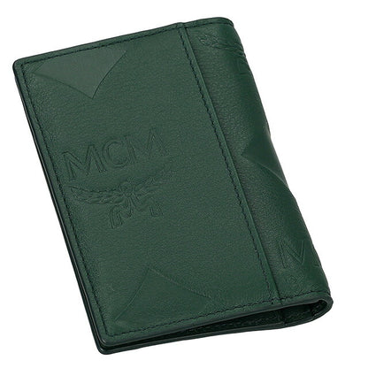 エム シー エム カードケース メンズ ブランド MCM MXADATA04 グリーン MXADATA04-G0001