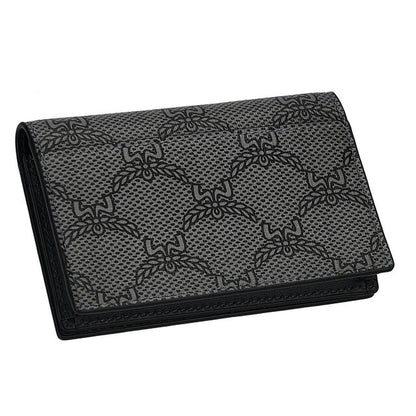 エム　シー　エム 名刺入れ メンズ ブランド MCM MXAESAC02 ダークグレー MXAESAC02-ED001