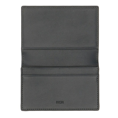 エム　シー　エム 名刺入れ メンズ ブランド MCM MXAESAC02 ダークグレー MXAESAC02-ED001