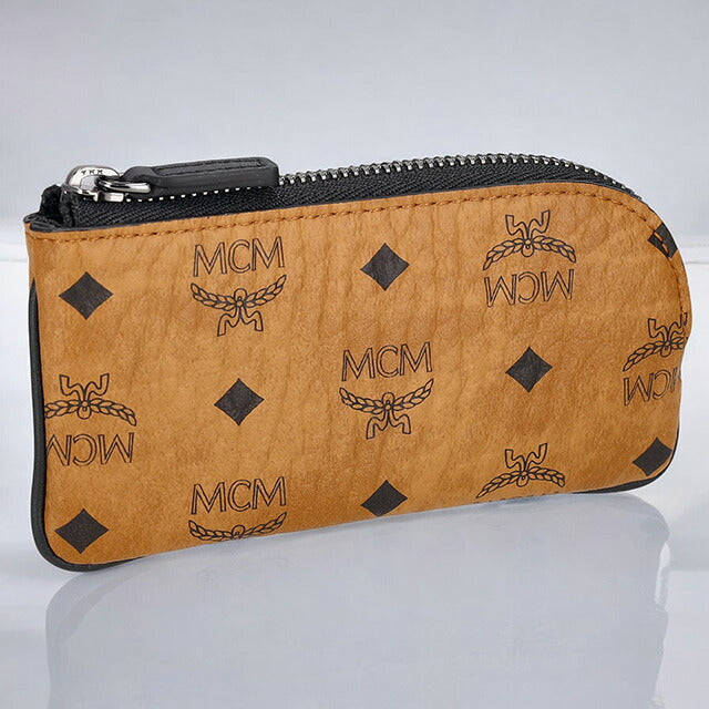 エム シー エム キーケース メンズ レディース ブランド MCM MXKDSTA01 ブラウン MXKDSTA01-CO001