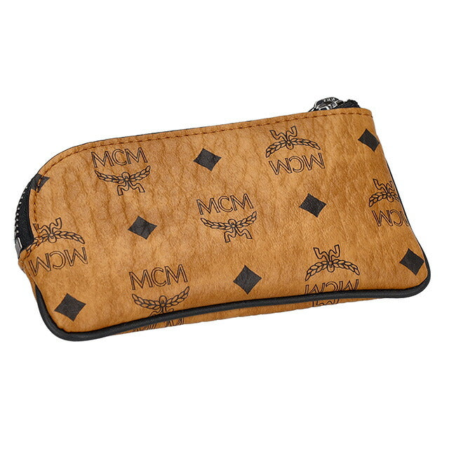 エム シー エム キーケース メンズ レディース ブランド MCM MXKDSTA01 ブラウン MXKDSTA01-CO001