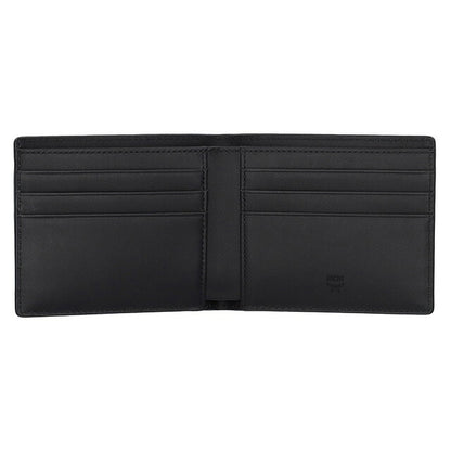 エム シー エム 二つ折り財布 メンズ レディース ブランド MCM MXSAAVI04 ブラック MXSAAVI04-BK001