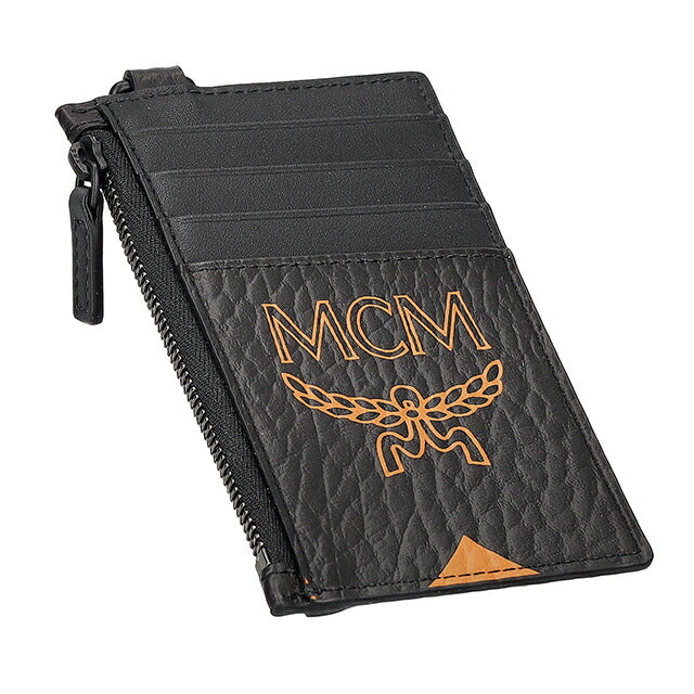 MCM Card Case Men's Women's Brand MCM KOREA MXZDATA03 BK001 Black