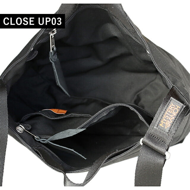 ミステリーランチ ショルダーバッグ ブランド ビンドル10 トートバッグ ソフトブラッシュドメインファブリック 2WAY 112626-001 ブラック バッグ MY-112626-001