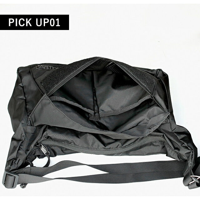 ミステリーランチ ショルダーバッグ メンズ レディース ブランド インディー スクールバッグ 100d Robic recycled nylon rip stop (Black) かばん MY-111175-004-00