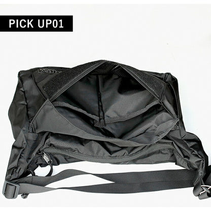 ミステリーランチ ショルダーバッグ メンズ レディース ブランド インディー スクールバッグ 100d Robic recycled nylon rip stop (Black) かばん MY-111175-004-00
