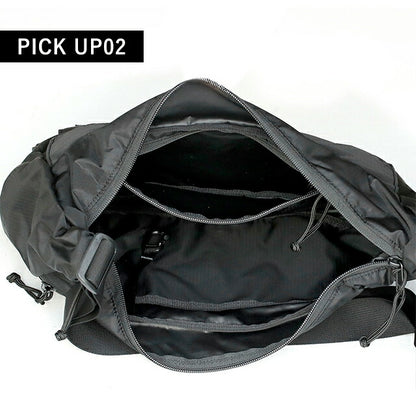 ミステリーランチ ショルダーバッグ メンズ レディース ブランド インディー スクールバッグ 100d Robic recycled nylon rip stop (Black) かばん MY-111175-004-00