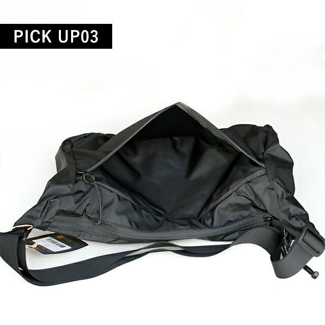 ミステリーランチ ショルダーバッグ メンズ レディース ブランド インディー スクールバッグ 100d Robic recycled nylon rip stop (Black) かばん MY-111175-004-00