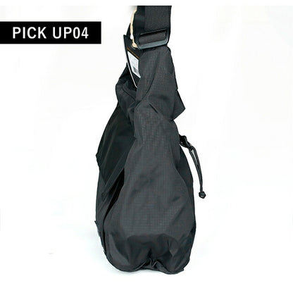 ミステリーランチ ショルダーバッグ メンズ レディース ブランド インディー スクールバッグ 100d Robic recycled nylon rip stop (Black) かばん MY-111175-004-00