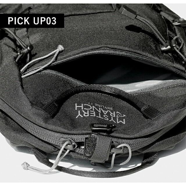 ミステリーランチ リュック メンズ レディース ブランド スカイライン 17 バックパック リュックサック スクールバッグ 1000D CORDURA fabric かばん ブラック MY-112375-001-00