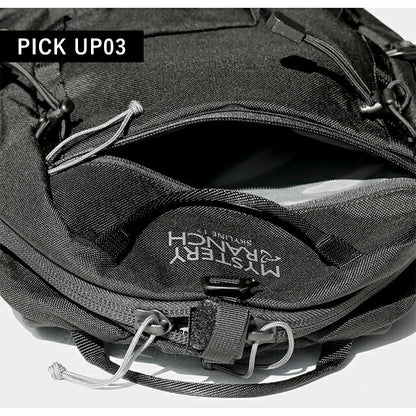 ミステリーランチ リュック メンズ レディース ブランド スカイライン 17 バックパック リュックサック スクールバッグ 1000D CORDURA fabric かばん ブラック MY-112375-001-00