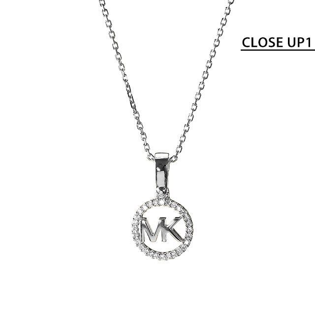 マイケルコース ネックレス MICHAEL KORS ペンダント シルバー925 ジルコニア レディース MKC1108AN040 シルバー アクセサリー 記念品 プレゼント ギフト MKC1108AN040