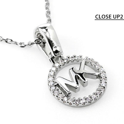 マイケルコース ネックレス MICHAEL KORS ペンダント シルバー925 ジルコニア レディース MKC1108AN040 シルバー アクセサリー 記念品 プレゼント ギフト MKC1108AN040