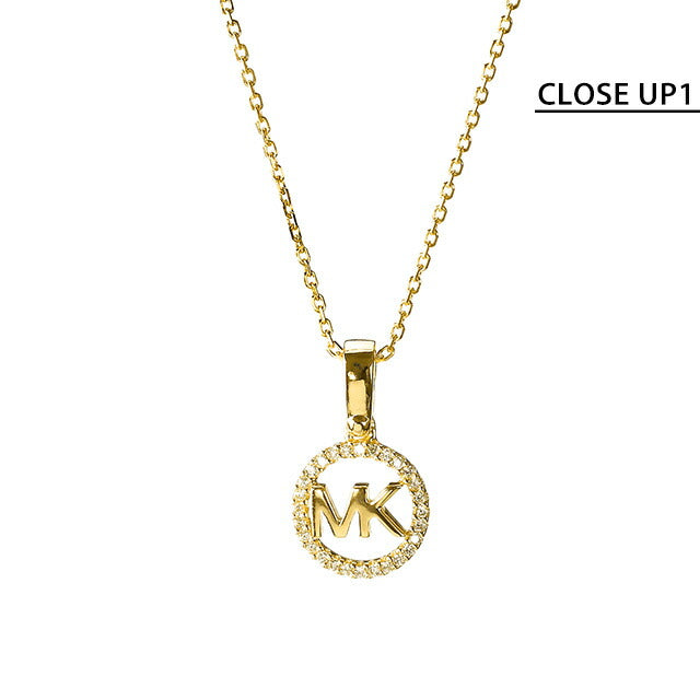 マイケルコース ネックレス MICHAEL KORS ペンダント シルバー925 ジルコニア レディース MKC1108AN710 ゴールド アクセサリー 記念品 プレゼント ギフト MKC1108AN710