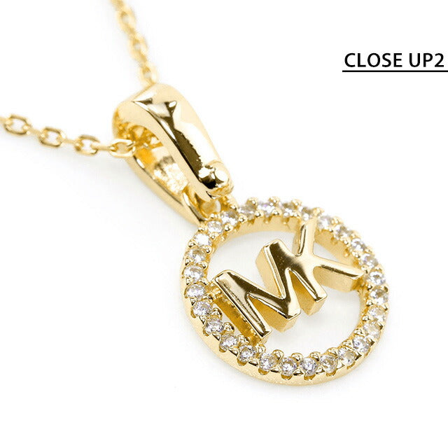マイケルコース ネックレス MICHAEL KORS ペンダント シルバー925 ジルコニア レディース MKC1108AN710 ゴールド アクセサリー 記念品 プレゼント ギフト MKC1108AN710
