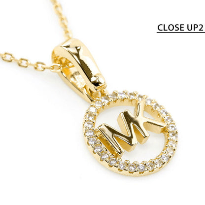マイケルコース ネックレス MICHAEL KORS ペンダント シルバー925 ジルコニア レディース MKC1108AN710 ゴールド アクセサリー 記念品 プレゼント ギフト MKC1108AN710