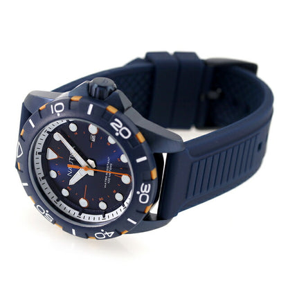 ノーティカ エヌエスアール クオーツ 腕時計 ブランド メンズ NAUTICA NAPNRS401 アナログ ネイビー NAPNRS401