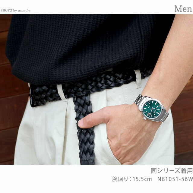 シチズン コレクション 自動巻き 腕時計 ブランド メンズ CITIZEN COLLECTION NB1051-56W アナログ 松葉色 NB1051-56W